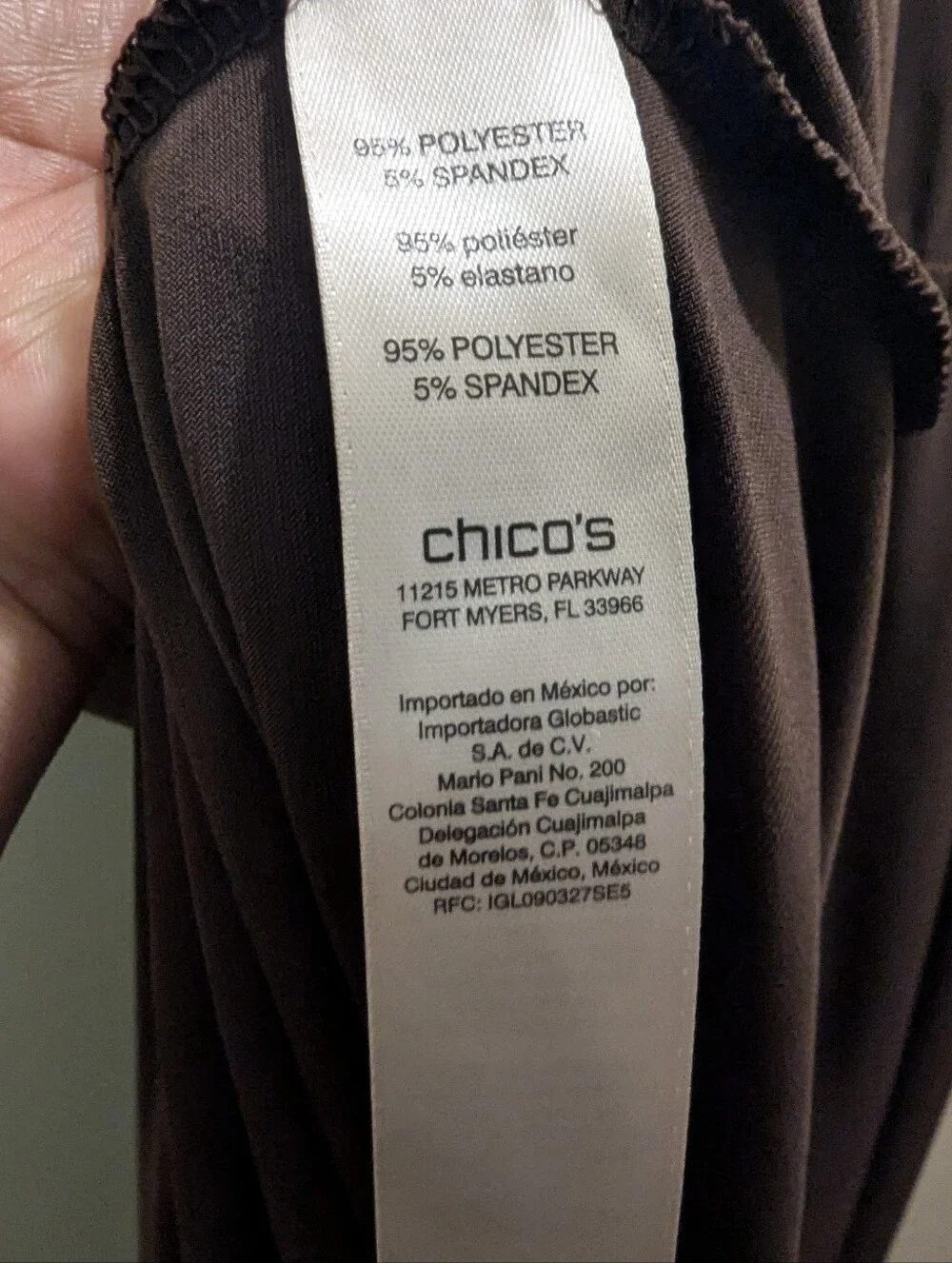 CHICO'S Francine Split Slv Maxi DRESS SOLID ROCKLEDGE BROWN- 1 (M/8)